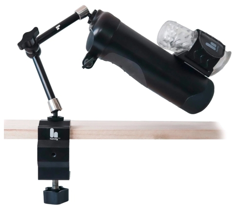 The Handy Adjustable Desk Mount - Foldable Clamp for Intimate Device Positioning