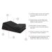 Liberator Wedge/Ramp Combo Mauve Positioning Cushion Set