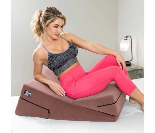 Liberator Wedge/Ramp Combo Mauve Positioning Cushion Set