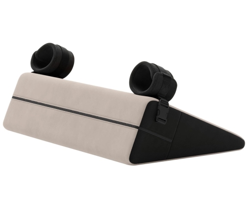 Liberator Bondage Wedge Cream - Ergonomic Support Cushion with Restraints