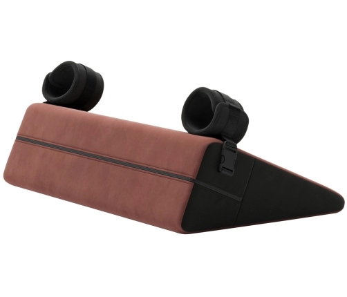 Liberator Bondage Wedge Mauve - Ergonomic Support Cushion with Restraints