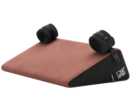 Liberator Bondage Wedge Mauve - Ergonomic Support Cushion with Restraints
