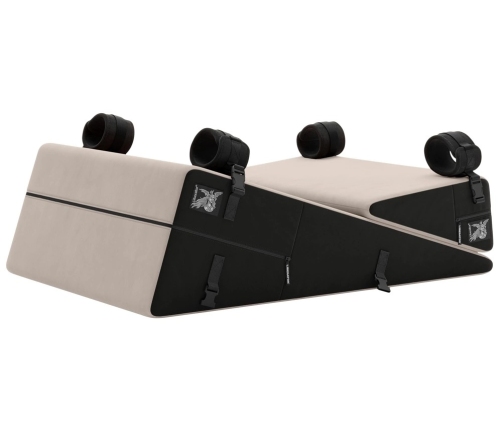 Liberator Bondage Wedge/Ramp Combo Cream - Ergonomic Support Set