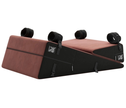 Liberator Bondage Wedge/Ramp Combo Mauve - Modular Ergonomic Support Set