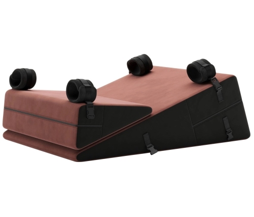 Liberator Bondage Wedge/Ramp Combo Mauve - Modular Ergonomic Support Set