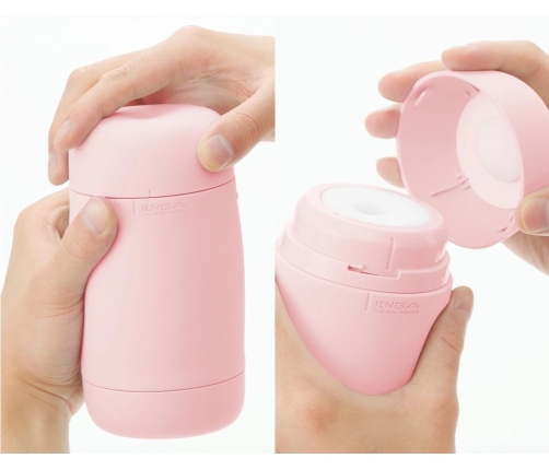 TENGA Puffy Strawberry Pink Intimate Cup Marshmallow Texture 16.5cm