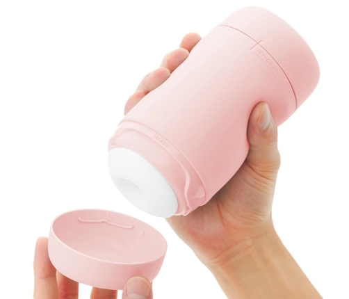 TENGA Puffy Strawberry Pink Intimate Cup Marshmallow Texture 16.5cm