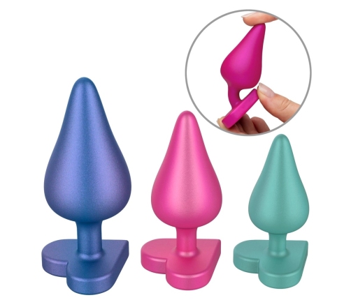 ROMP Luster Silicone Training Set - 3-Piece Kit, Metallic Colors