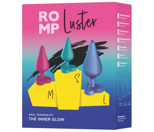 ROMP Luster Silicone Training Set - 3-Piece Kit, Metallic Colors