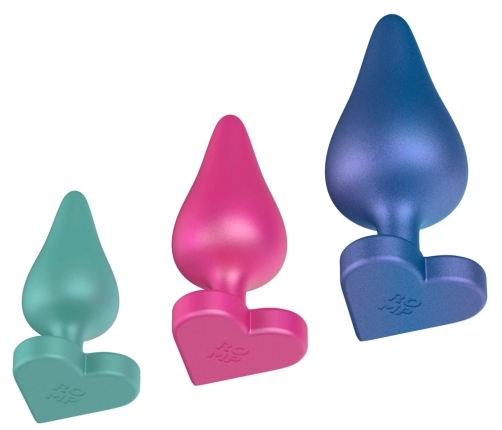 ROMP Luster Silicone Training Set - 3-Piece Kit, Metallic Colors