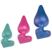 ROMP Luster Silicone Training Set - 3-Piece Kit, Metallic Colors