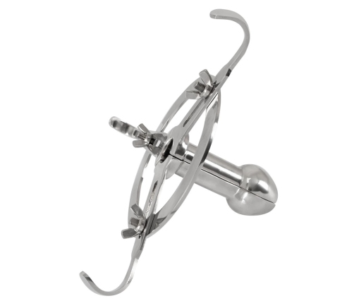 Fetish Collection Anal Deluxe Stainless Steel Adjustable Plug 12.5cm