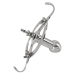 Fetish Collection Anal Deluxe Stainless Steel Adjustable Plug 12.5cm