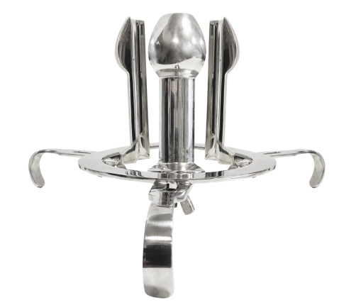 Fetish Collection Anal Deluxe Stainless Steel Adjustable Plug 12.5cm