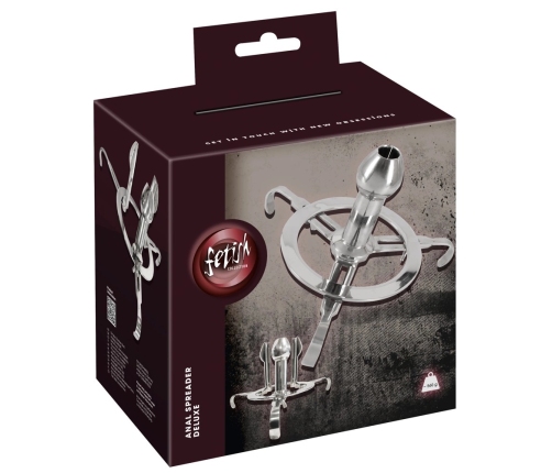 Fetish Collection Anal Deluxe Stainless Steel Adjustable Plug 12.5cm