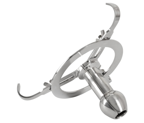 Fetish Collection Anal Deluxe Stainless Steel Adjustable Plug 12.5cm