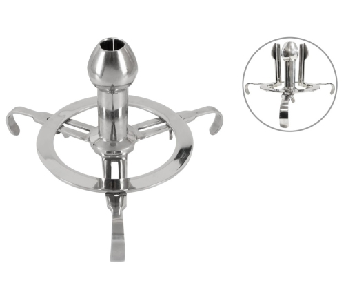 Fetish Collection Anal Deluxe Stainless Steel Adjustable Plug 12.5cm