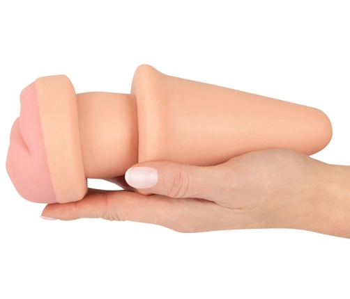 Nature Skin 2-in-1 Plug & Extension - Flexible Anatomical System, 19.5cm