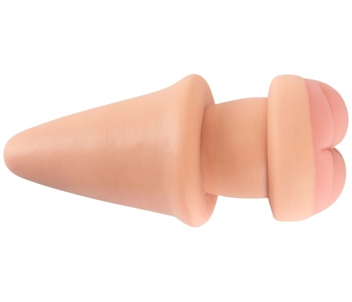 Nature Skin 2-in-1 Plug & Extension - Flexible Anatomical System, 19.5cm