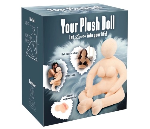 You2Toys Leona Plush Doll 70cm - Customizable Sitting Model with Insert