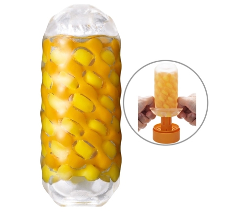 Tenga ARTE Weave - Reusable Intimate Device with Artistic Texture 13.5 cm