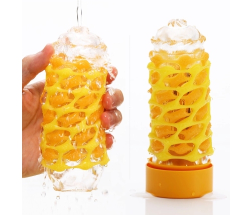 Tenga ARTE Weave - Reusable Intimate Device with Artistic Texture 13.5 cm