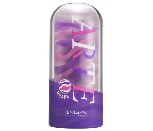 Tenga ARTE Drape - Innovative Reusable Intimate Device, Stretchy 13.5cm