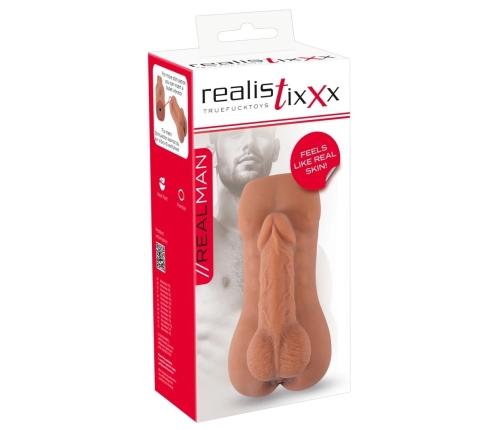 Realistixxx RealGay Intimate Machine TPE Anatomical Model 16cm