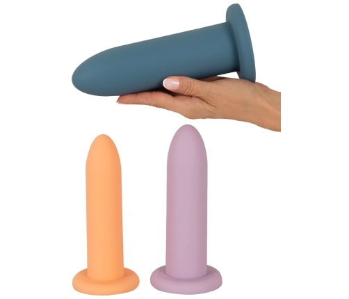 You2Toys Three in a Row Silicone Training Set, 3 Sizes, Pastel Colors