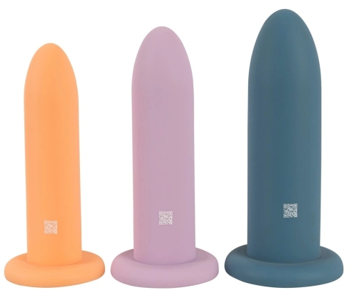 You2Toys Three in a Row Silicone Training Set, 3 Sizes, Pastel Colors