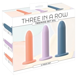 You2Toys Three in a Row Silicone Training Set, 3 Sizes, Pastel Colors