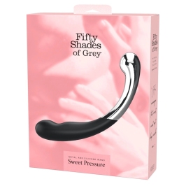 Fifty Shades of Grey Sweet Pressure Dual-Ended Silicone & Metal Wand 21.5cm