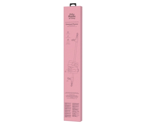 Fifty Shades of Grey Entwined Passion Adjustable Restraint Bar Purple