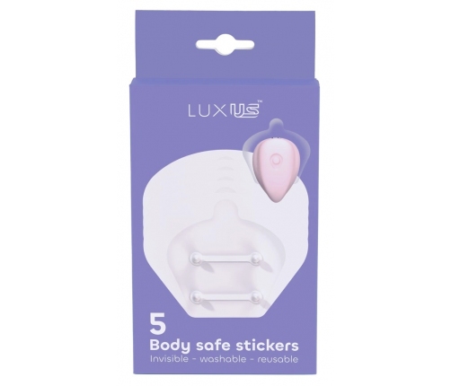 Kiiroo Luxus Adhesive Stickers - Reusable Mounting Pads, 2-Pack