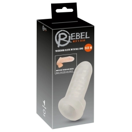 REBEL Sleeve M Intimate Enhancement System Transparent 16.5cm