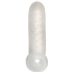 Rebel Thickening Intimate Sleeve L Transparent 16.5 cm Flexible TPE