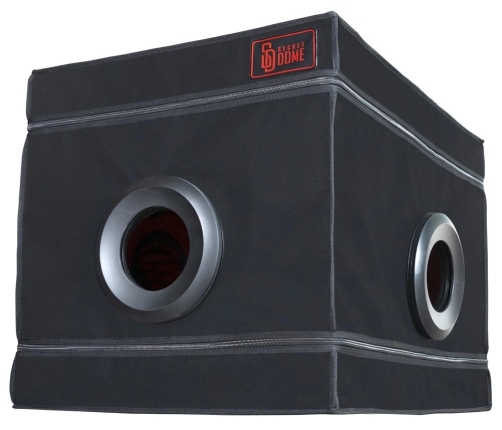Secret Dome La Niche Modular Black & Red Privacy Play Box 85x60x60 cm