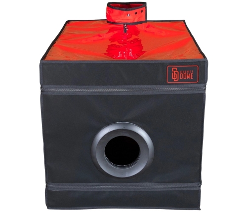 Secret Dome La Niche Modular Black & Red Privacy Play Box 85x60x60 cm