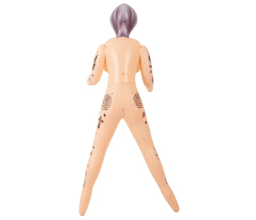 NaughtyDollz Tattooed Inflatable Life-Size Doll 152cm PVC
