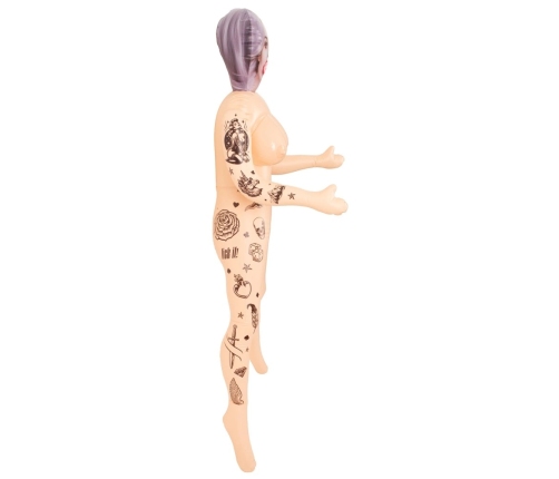 NaughtyDollz Tattooed Inflatable Life-Size Doll 152cm PVC
