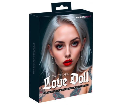 NaughtyDollz Tattooed Inflatable Life-Size Doll 152cm PVC