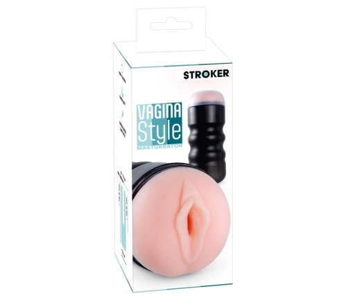 STROKER Vagina Style Intimate Device with Discreet Case 16.8 cm