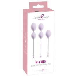 beau coeur Elorin Training Set - 3-Piece Silicone Pelvic Floor Balls