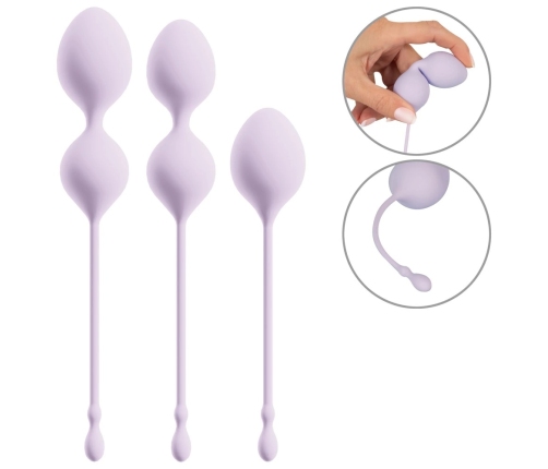 beau coeur Elorin Training Set - 3-Piece Silicone Pelvic Floor Balls