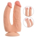 Nature Skin Bendable Double Penetrator Movable Skin TPE 20/19cm