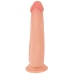 Nature Skin Bendable Double Penetrator Movable Skin TPE 20/19cm