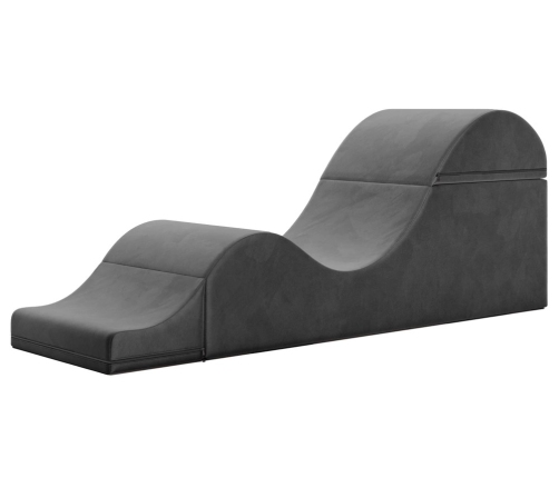 Liberator Aria Flip Chaise Black 22" - Wide Ergonomic Lounge Furniture