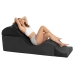 Liberator Aria Flip Chaise Black 22" - Wide Ergonomic Lounge Furniture
