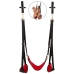 Bad Kitty Door Swing BK-11 - Adjustable Luxury Door System, Black/Red