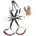 Bad Kitty Body Swing Adjustable Harness with Red Padding, 120kg Max Load